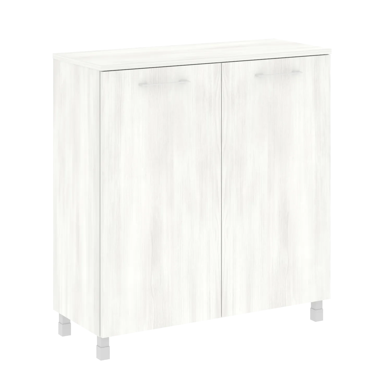 Шкаф четырехсекционный (2 фасада прямоугольных ЛДСП) Yalta LT.SD-1.3 снежная патина